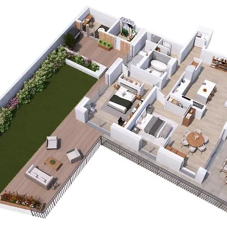 Apartamento Contemporary Penthouse With Cinema And Breath-taking Lakeview