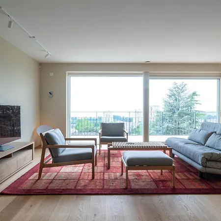 Apartamento Contemporary Penthouse With Cinema And Breath-taking Lakeview Lausana