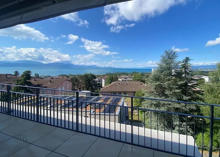 Contemporary Penthouse With Cinema And Breath-taking Lakeview Apartamento Lausana