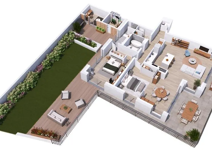 Lägenhet Contemporary Penthouse With Cinema And Breath-taking Lakeview